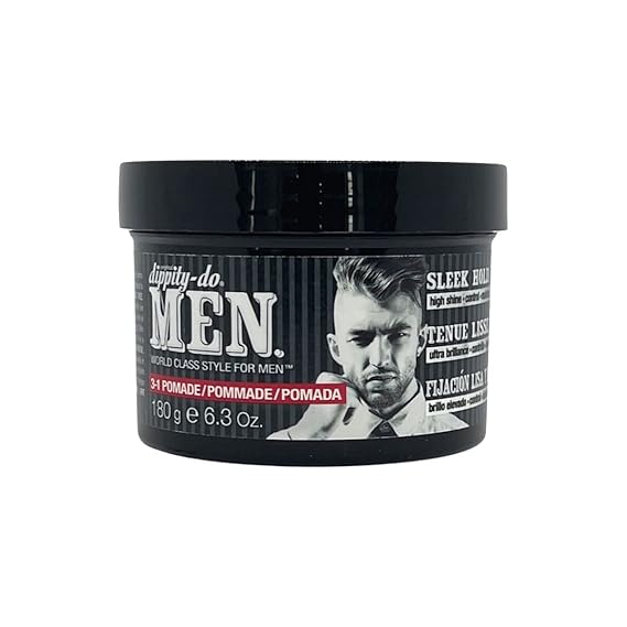 Dippity-do Men 3-1 Pomade - Men's Hair Styling Pomade 6.3 oz.