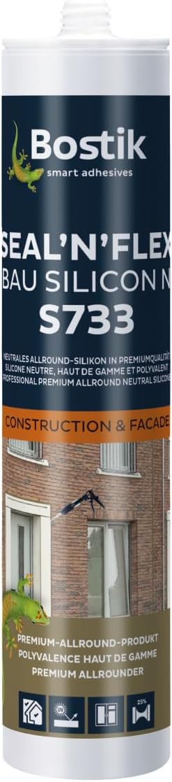 BOSTIK S733 Seal 'n' Flex Bahama Bau Silicone 300 ml