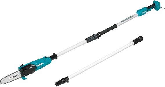 Makita XAU03Z 18V LXT Lithium-Ion Brushless Cordless 8" Extendable Articulating Pole Saw, Tool Only