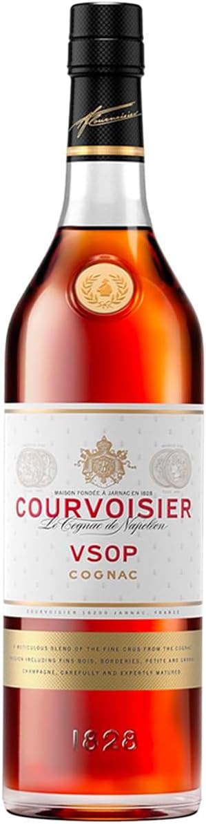 Courvoisier VSOP 70CL – Premium French Cognac - Aged Up to 12 Years | Ideal Served Neat, as an Aperitif, or in Classic Cocktails Like The Courvoisier Espresso Martini, or Sidecar | Perfect for Gifting