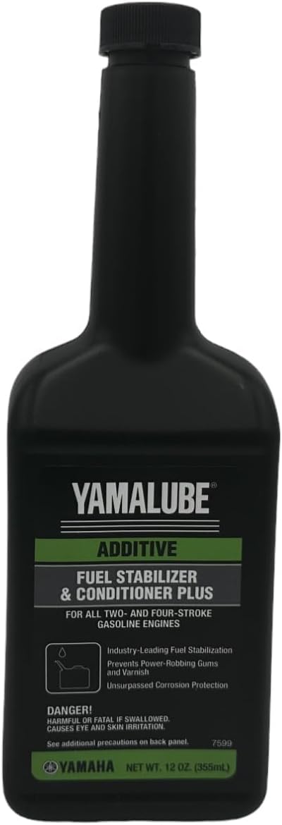 Yamaha Yamalube Outboard Fuel Stabilizer & Conditioner Plus- 12 Ounce, #ACC-FSTAB-PL-12