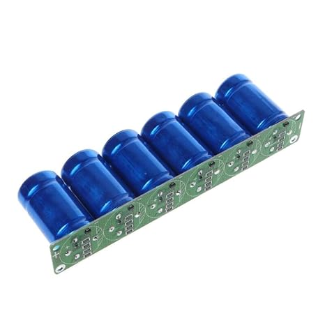 2.7V 500F Capacitor Farad Capacitor 35X60mm,Super with Protection Board 16v 23x3.5x6cm Drops AutomobileThrough General Orifice 1Set(6pcs)