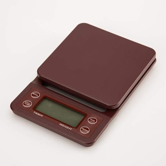 Professional Coffee Scale Digital Drip Coffee Timer Electronic Kitchen Food Cooking Scale Bar Ml Weight Balance Backlight,3Kg