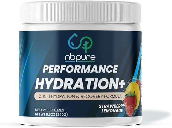 nbpure Performance Hydration+ Electrolyte Powder (240g)