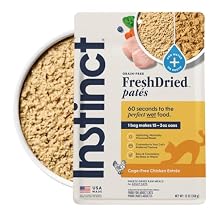 Instinct FreshDried Pates, Freeze Dried Cat Food, Grain Free - Cage-Free Chicken Entree, 13 oz. Bag