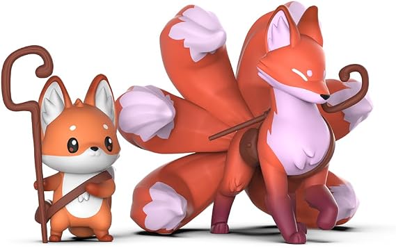 Unstable Games - Casting Shadows Vinyl Figure Set - Gale & Kit Turbulent - Collect Your Favorite Casting Shadows Characters!