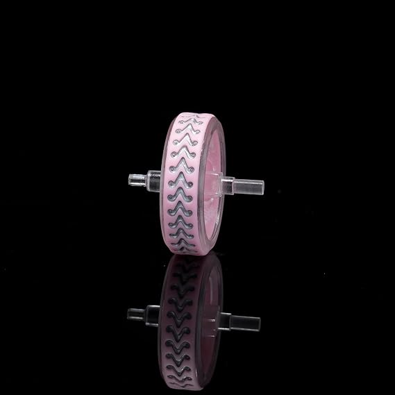 Mouse Roller compatible with Finalmouse Starlight 12 Wireless Mouse Finalmouse ULX Replacement Scroll Wheel Collar Pulley Mice Repair Tool Rubber Ring (Pink silver, S)