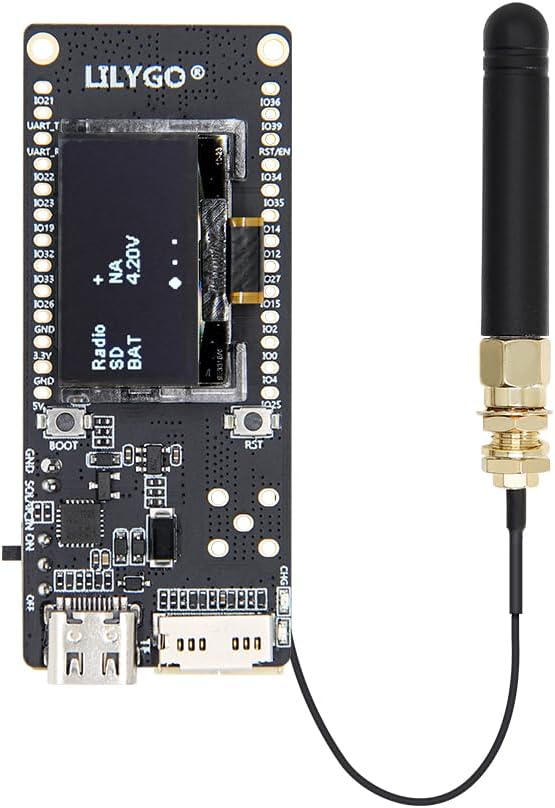 LILYGO T3 V3.0 ESP32 LoRa Development Board | SX1276, 0.96'' OLED