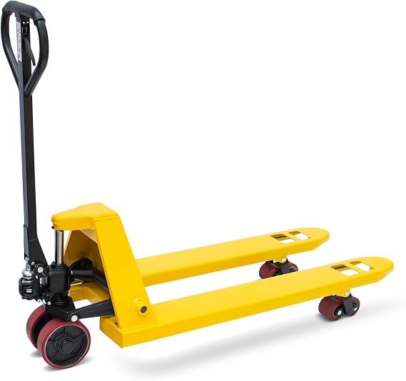 Pallet Jack 4,400 LBS Capacity | 48" x 21" Forks Manual Heavy Duty Pallet Truck for Warehouse & Factory