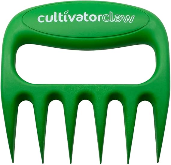 Bear Paws Cultivator Claw - Ergonomic Gardening Tools - Hand Held Garden Tool - Hand Rake - Strong Nylon Weeder - Manual Weeding, Aerating, Cultivating...