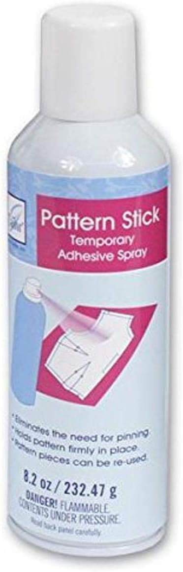 June Tailor Pattern Stick Temporary Adhesive Spray, 6.64 Ounce