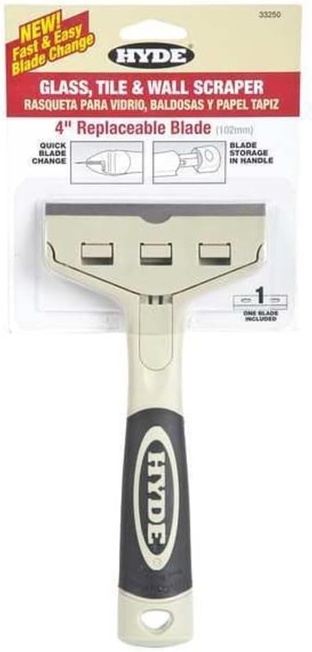 Hyde, 33250, Razor Scraper, Safety Edge Utility