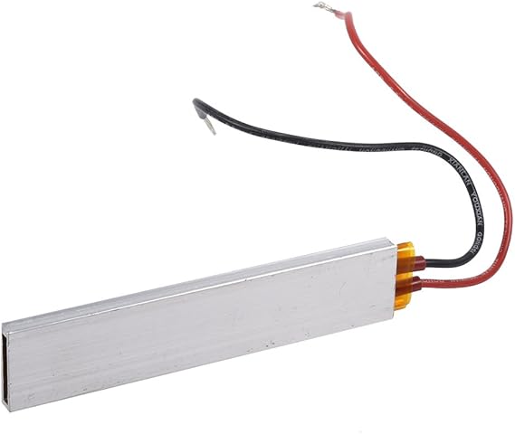 Zerodis 1pc Constant Temperature Heater Plate Aluminum Shell Thermostat PTC Thermistor Heating (US)