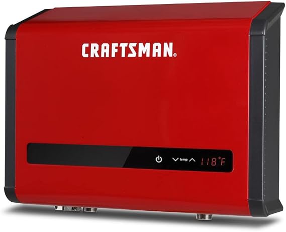 CRAFTSMAN 24kW Tankless Electric Water Heater, 240V, 3.74 GPM