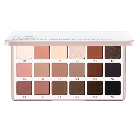 Natasha Denona EYE SCULPT TEXTURE AND TONE EYESHADOW PALETTE - Soft