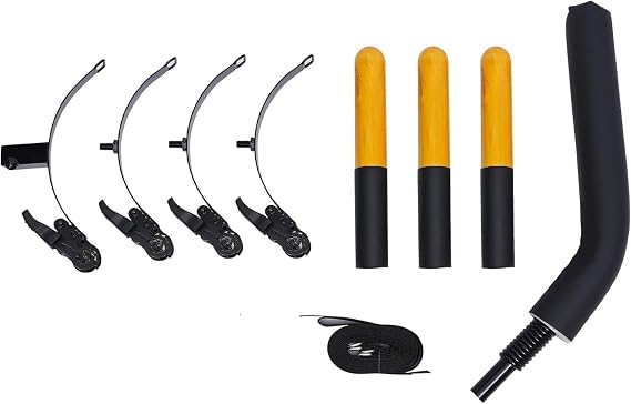 Wing Chun Dummy Trainer, Portable Wooden Dummy Wing Chun Parts for Martial Arts, Wall Mounted Wing Chun Dummy for Tree Trunks/sandbag/Utility Poles and Cylindrical Objects