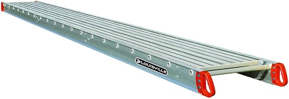 Louisville Ladder 16-Foot Aluminum Scaffold Plank, 500-Pound Capacity, P21216