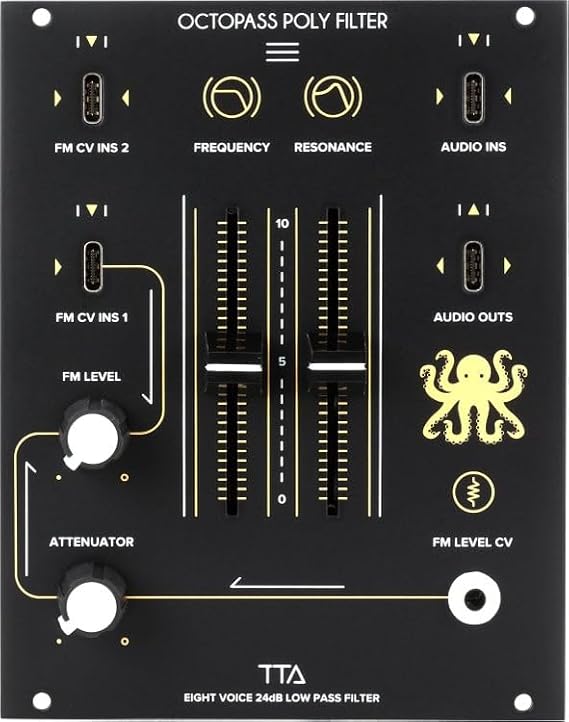 Tiptop Audio Octopass Poly Filter 8-Voice Eurorack Module