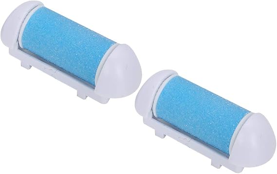 Pedi by Laurant 2 Pack Replacement Rollers Heads for Electric Callus Remover Professional Foot File Pedicure Tools for Feet Callus Shaver Pedicure kit for Cracked Heels and Dead