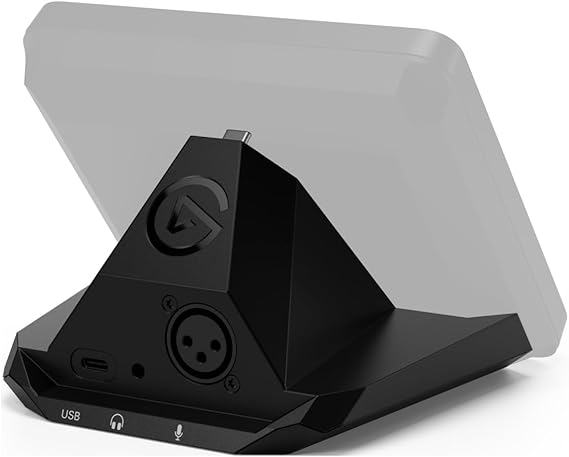 Elgato XLR Dock MK.2 for Stream Deck +, Audio Interface | 80dB gain, Phantom power, Clipguard 2.0, Onboard voice effects and EQ, Works with Wave Link software, USB-C