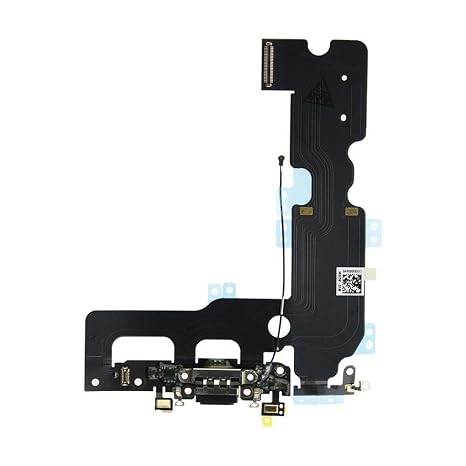 fonefunshop Charging Port Compatible with iPhone SE 2020 Microphone Flex Cable Black