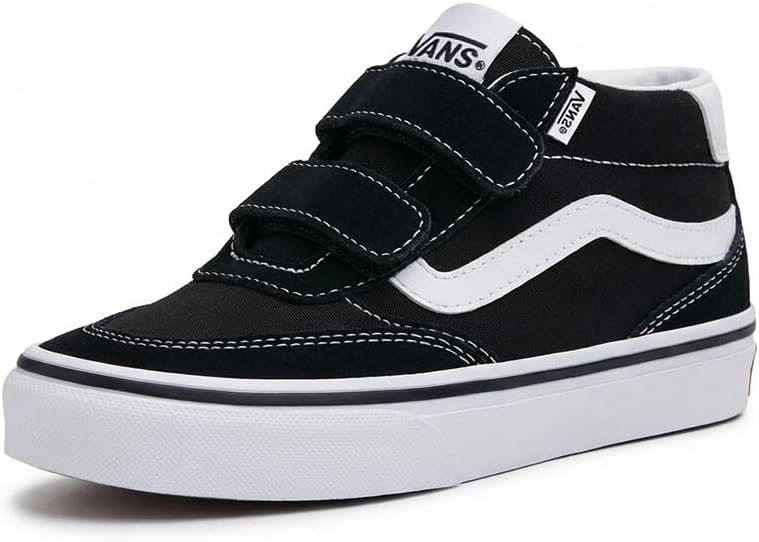 Vans Men's Brooklyn Mid V, Black, 11.5