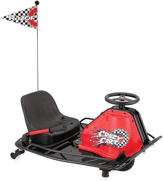 Crazy Cart Sport Go Kart | Electric Drift Cart