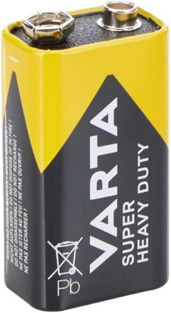 Varta 2022 Superlife 9V Battery Shrink 1