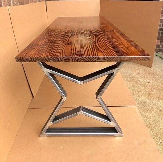 Decorative Metal Table Leg Log Table Leg Furniture Legs 70X60 cm