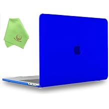 UESWILL MacBook Pro 13 inch M1 M2 Case 2024 2023 2022-2016 Release Model A2338 A2289 A2251 A2159 A1989 A1706 A1708, with USB-C Touch Bar, Matte Hard Shell Case Cover, Royal Blue