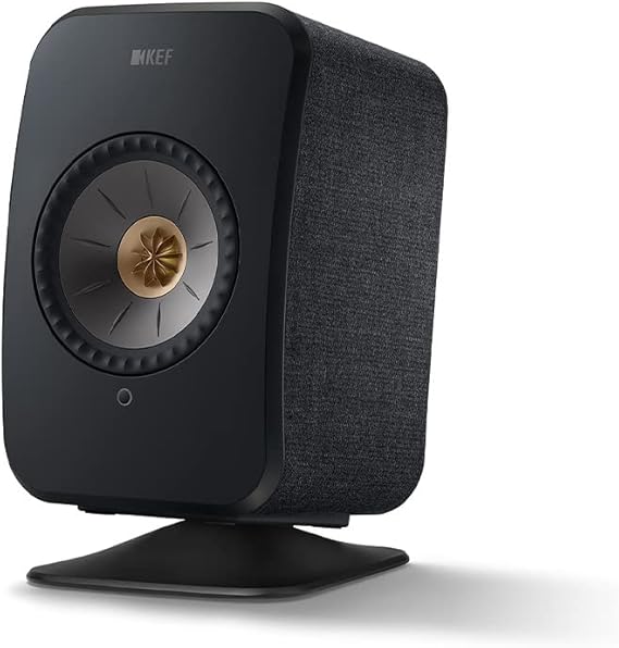 KEF P1 Desk Pad for LSX and LSX II Active Bookshelf Speakers (Pair), Black
