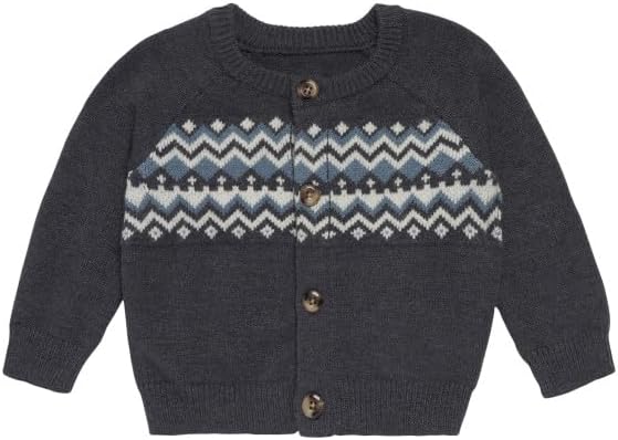 Modern Moments by Gerber Baby Boys Toddler Holiday Fair Isle Sweater
