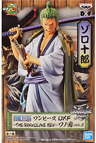 One Piece DXF THE GRANDLINE MEN Wano Country Vol. 2 Zorojuro Figure Goods Roronoa Zoro Prize BANPRESTO [Delivery Delivery]