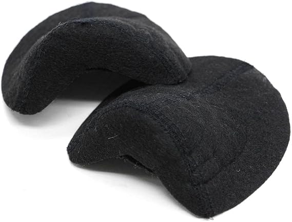1 Pair of Women's Black Pagoda Shoulder Pads for Garment-Making