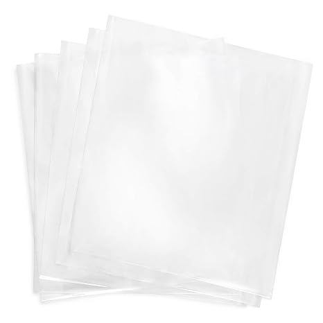 Morepack Shrink Wrap Bags 4x4 Inches 200 Pcs