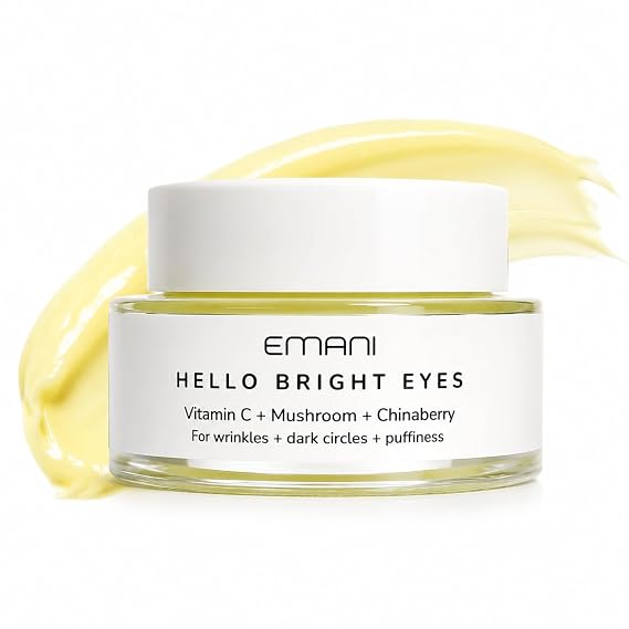 Emani Vitamin C Eye Cream for Dark Circles & Puffiness, 30ml