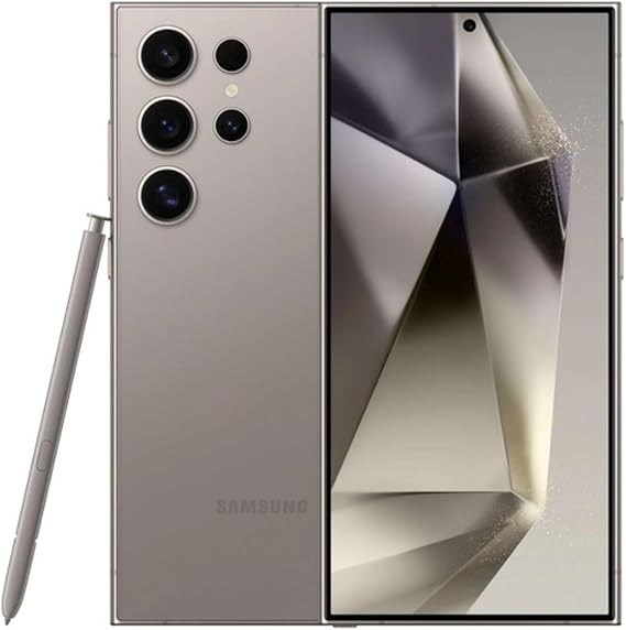 Samsung Galaxy S24 Ultra SM-S9280 12+ 256GB Global Version, Multi-language, Japanese Compatible, Smartphone Unit, Gray Titanium Gray