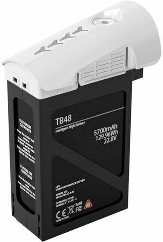 YANHAO [Drone Parts] for DJI Inspire 1 TB48 Battery 5700mAh Intelligent Flight Battery [Easy Installation]