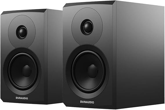 Dynaudio Emit 10 Compact Bookshelf Speaker - Pair (Black Satin)