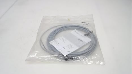 FESTO SMT-8M-A-PS-24V-E-5,0-OE 100 MA, 24 VDC, 3 Wire,40 to +85 Degree C, 5 M Cable, 574336, for T Slot, N/O Contact, PNP, Proximity Sensor