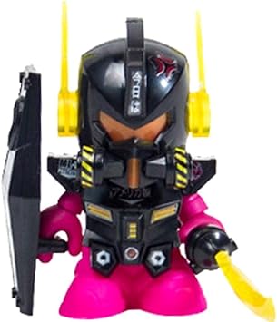 Kidrobot Bot Mini Dam Gun 3" Action Figure, Black Edition