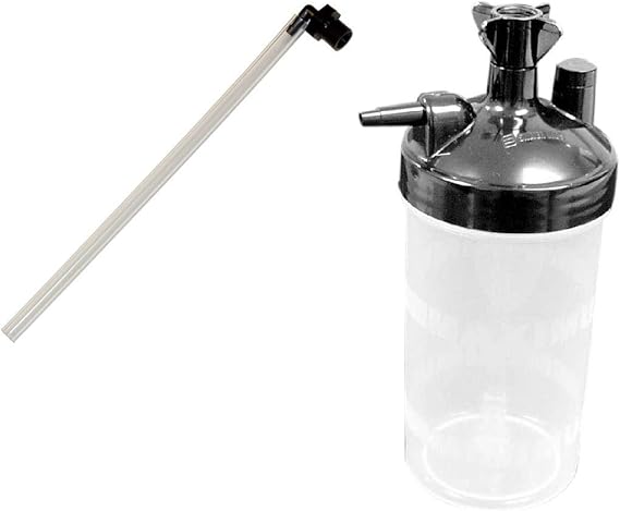 Humidifier Bottle and Tubing Connector Elbow 12" for Portable Oxygen Concentrator (1)
