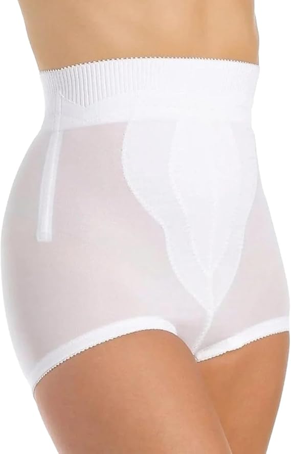 Rago Shapeware High Waist Pantie Girdle Style 6296 - White - 6XLarge