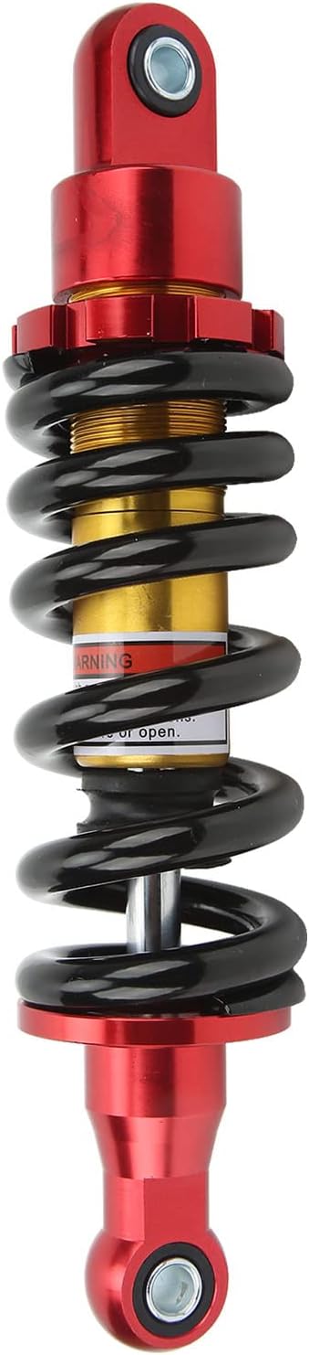 Motorcycle Shock Absorber 270mm Suspension Damper, Rear Shock Absorber with Adjustable Spring, CNC Aluminum Alloy Center Shock for 70cc‑150cc Dirt Pit Bike ATV QUAD Go Kart