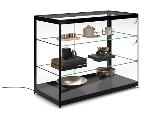 Displays2go 48 Inch Glass Display Case