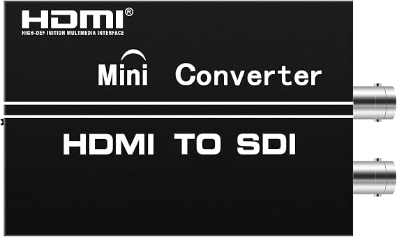 HDMI to SDI Converter Full HD 1080P Works with HDMI 1.3c&HDCP Two SDI Outptut and Two Hdmi Input with Switch Function