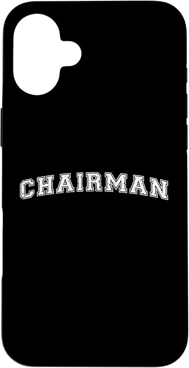 Chairman Case for iPhone 16 Plus