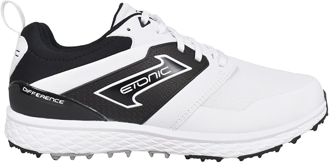 Etonic Golf Difference 2.0 Spikeless Shoes White/Black Size 9 Medium
