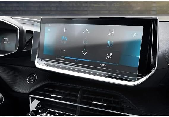 Peugeot 2008 10 İnç Ekran Koruyucu Multimedya Şeffaf Nano