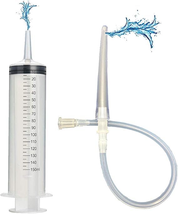 GNEGKLEAN 150ML Enema Syringe Cleaning Douche System